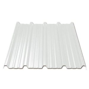 Teja upvc cresta alta 11.80 x 1.07 en 2.5 mm blanca