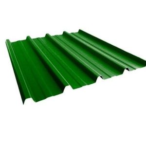 Teja upvc cresta alta 11.80 x 1.07 en 2mm verde